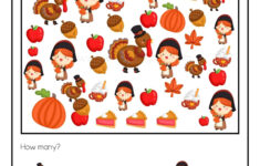 Thanksgiving Worksheets For Preschool - The Teaching Aunt pertaining to Thanksgiving Worksheets Prek