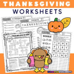 Thanksgiving Worksheets (Free Printables)   Superstar Worksheets Throughout Thanksgiving Printables Worksheets