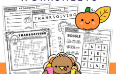Thanksgiving Worksheets (Free Printables) - Superstar Worksheets with Thanksgiving Worksheets For 4Th Graders