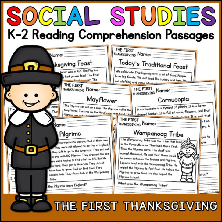 Thanksgiving Social Studies Worksheets Thanksgiving Social Studies Worksheets