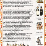 The History Of Thanksgiving   Esl Worksheetlediti For The First Thanksgiving Worksheets Lessons And Printables