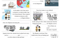The Origins Of Thanksgiving: English Esl Worksheets Pdf &amp; Doc throughout The First Thanksgiving Worksheet