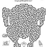 Turkey Maze • Beeloo Printable Crafts And Activities For Kids With Regard To Thanksgiving Maze Worksheets