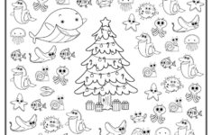 12 Days Of Christmas (Finny The Shark) - Search, Count, &amp; Color for The Twelve Days of Christmas Worksheets