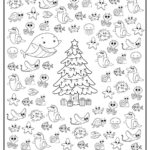 12 Days Of Christmas (Finny The Shark)   Search, Count, & Color In Twelve Days Of Christmas Worksheets