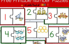 12 Days Of Christmas Free Printable Math Number Puzzles - A Little with regard to 12 Days of Christmas Math Worksheets