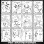 12 Days Of Christmas Music Coloring Pages   Notes, Rhythms Throughout Cost Of The 12 Days Of Christmas Worksheets