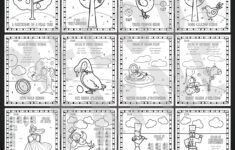12 Days Of Christmas Music Coloring Pages - Notes, Rhythms throughout Cost Of The 12 Days Of Christmas Worksheets