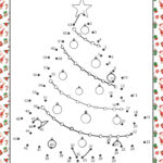 12 Free Christmas Dot To Dot Worksheets (Connect The Dots) Throughout Free Printable Connect The Dots Christmas Worksheets