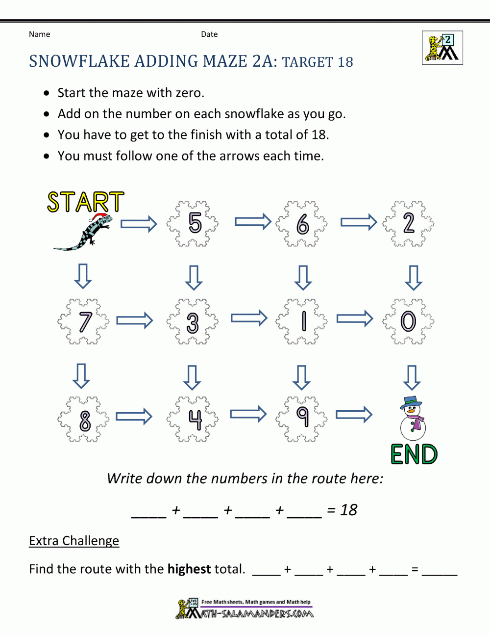 2Nd Grade Christmas Math Worksheets in 2nd Grade Math Christmas Worksheets