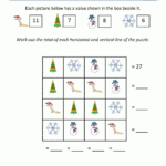 3Rd Grade Christmas Math Worksheets For 3rd Grade Christmas Math Worksheets