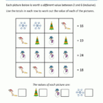 3Rd Grade Christmas Math Worksheets Within Free Printable Christmas Worksheets For 3Rd Grade