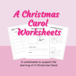 5 Christmas Carol Worksheets To Aid Student Study With A Christmas Carol Free Worksheets