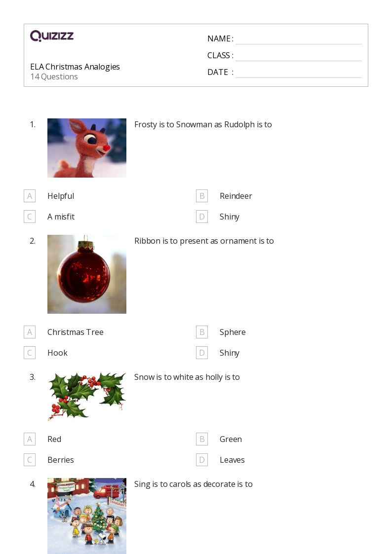 50+ Analogies Worksheets For 6Th Year On Quizizz | Free regarding Christmas Analogies Worksheets Answers