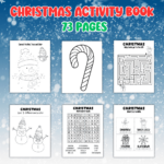 6 Fun Christmas Word Search Free Printables   Cassie Smallwood Inside Free Christmas Puzzle Worksheets
