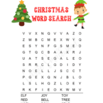 6 Fun Christmas Word Search Free Printables   Cassie Smallwood Intended For Christmas Word Search Worksheets