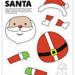 8 Free Printable Christmas Themed Cut And Paste Projects   Pjs And Pertaining To Printable Christmas Cut And Paste Worksheets