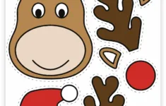 8 Free Printable Christmas Themed Cut And Paste Projects - Pjs And regarding Cut and Paste Christmas Worksheets For Kindergarten