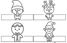 8 Printable Christmas Rings Craft - Fun And Festive Diy Activity within Fun Christmas Worksheets For Kids