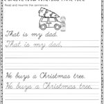 9 Cursive Handwriting Worksheets Ideas | Cursive Handwriting Intended For Christmas Cursive Handwriting Worksheets