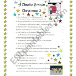 A Charlie Brown Christmas  Film Part 3/3   Esl Worksheetmarta Within Charlie Brown Christmas Worksheets