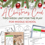 A Christmas Carol Activities Worksheets For The Play Version Pertaining To A Christmas Carol Activities And Worksheets
