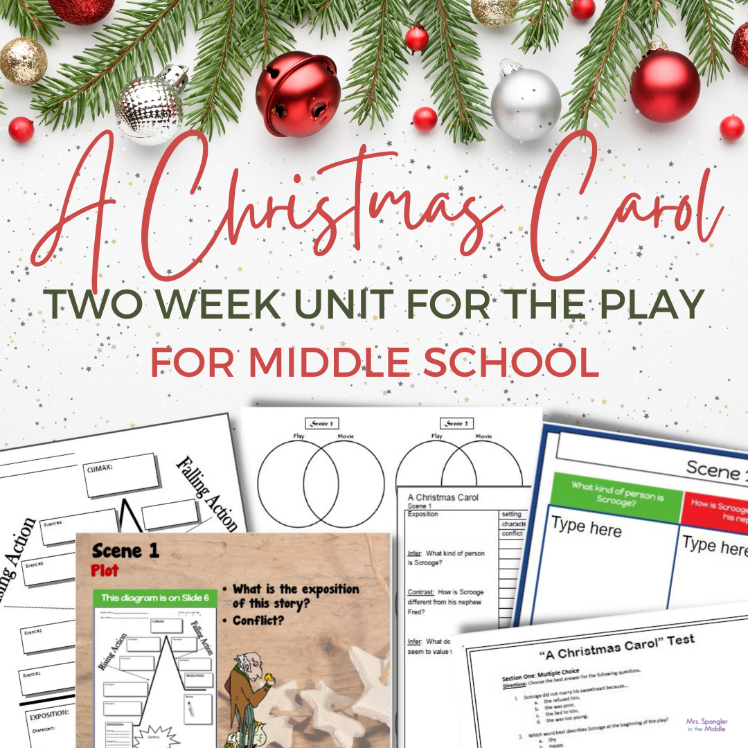 A Christmas Carol Activities Worksheets For The Play Version pertaining to A Christmas Carol Activities and Worksheets