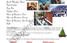A Christmas Carol - Esl Worksheetcustomer in Mickey'S Christmas Carol Worksheets