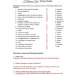 A Christmas Carol Study Guide   Answer Key Throughout A Christmas Carol Worksheets Answer Key