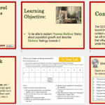 A Christmas Carol   Thomas Malthus | Teaching Resources Inside A Christmas Carol Context Worksheets