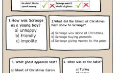 A Christmas Carol Worksheet Worksheet - Worksheets Library for A Christmas Carol Worksheets Printable