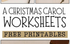 A Christmas Carol Worksheets (Free Printables) - Once Upon A Printable for Free Worksheets For A Christmas Carol