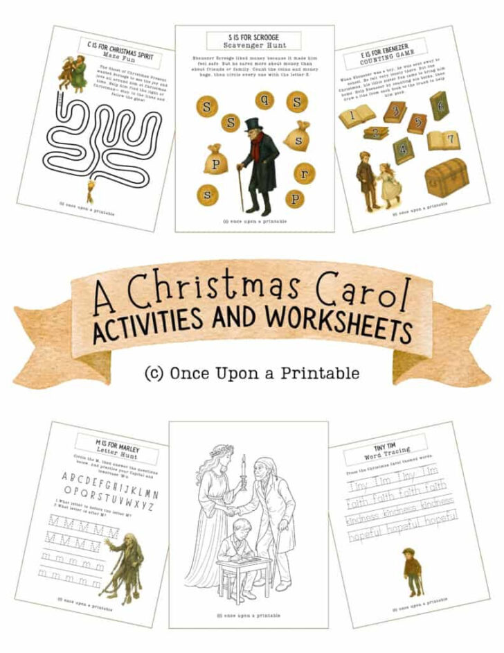 A Christmas Carol Literary Devices Worksheets
