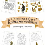 A Christmas Carol Worksheets (Free Printables)   Once Upon A Printable Intended For Got The Christmas Spirit Worksheets