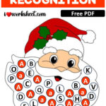 Alphabets Identification Christmas Theme Free Pdf Printable   I Pertaining To Christmas Letter Recognition Worksheets