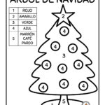 Árboles De Navidad   Spanish Christmas Trees | Madeteachers In Christmas Worksheets In Spanish