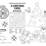 At Home | Alabama Shakespeare Festival With Regard To Christmas Carol Worksheets Free