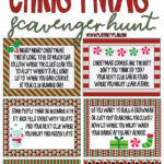 Best Ever Christmas Scavenger Hunt   Play Party Plan Throughout Christmas Scavenger Hunt Worksheets