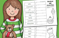 Christmas Abc Order Worksheets: Cut And Paste! - Mamas Learning Corner in Christmas Alphabetical Order Worksheets