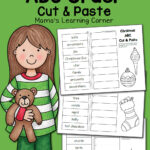 Christmas Abc Order Worksheets: Cut And Paste!   Mamas Learning Corner Pertaining To Christmas Abc Order Worksheets