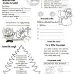 Christmas Activities: English Esl Worksheets Pdf & Doc Intended For Esl Christmas Worksheets Adults