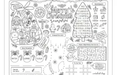 Christmas Activity Sheet – Worksheet Shop regarding Christmas Worksheets And Puzzles