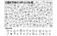 Christmas Activity Sheets &amp; Coloring Pages | Signup for Free Printable Christmas Activities Worksheets
