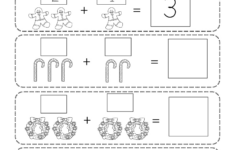Christmas Addition Worksheet - Free Printable, Digital, &amp; Pdf pertaining to Kindergarten Math Christmas Worksheets