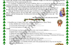 Christmas - All 4 Skills! - Esl Worksheetmarzenka with regard to Christmas Worksheets For Adults