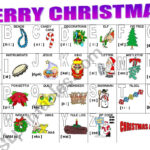 Christmas Alphabet   Esl Worksheetmilagrin   Worksheets Library For Christmas Words Alphabetical Order Worksheets