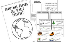 Christmas Around The World For Kids Activities -- Homeschooling regarding Free Printable Christmas Around The World Worksheets