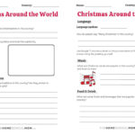 Christmas Around The World For Kids (With Printable) With Christmas In Other Countries Worksheets