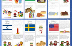 Christmas Around The World - Holidays Winter Crafts And Passports throughout Christmas Celebrations Around the World Worksheets