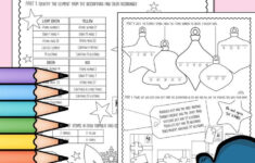 Christmas Chemistry with regard to Christmas Chemistry Worksheets Answers